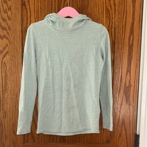 Smartwool Light Blue Merino Hoodie - Small EIC